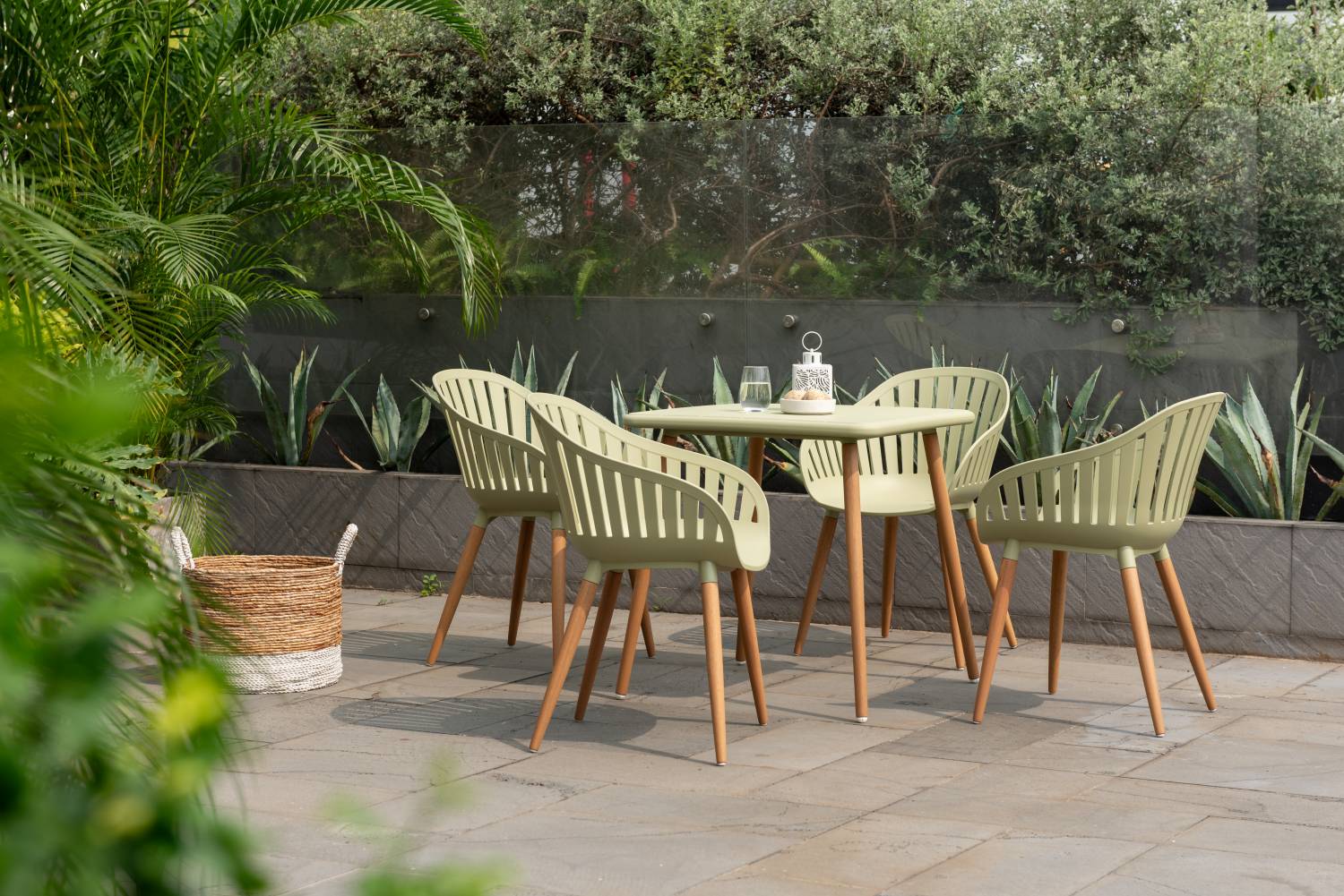 LifestyleGarden Panama Dark dining set